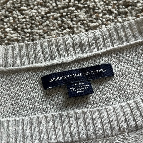 American Eagle Gray Sweater - Picture 3 of 3